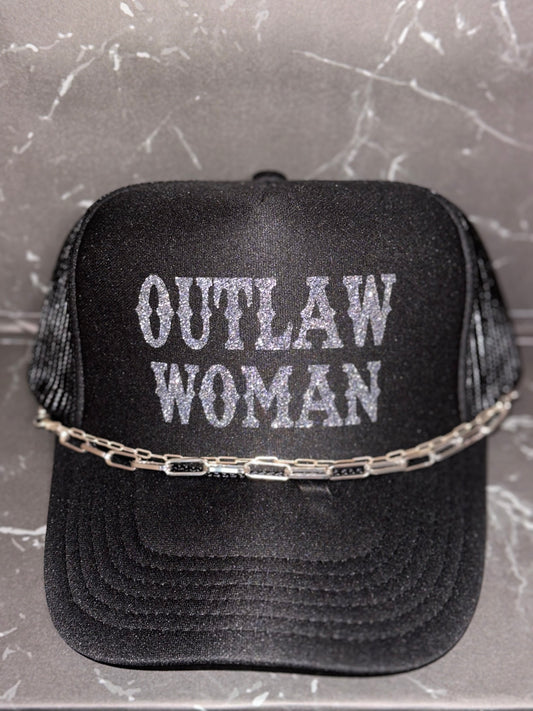 Outlaw Woman Trucker Hat